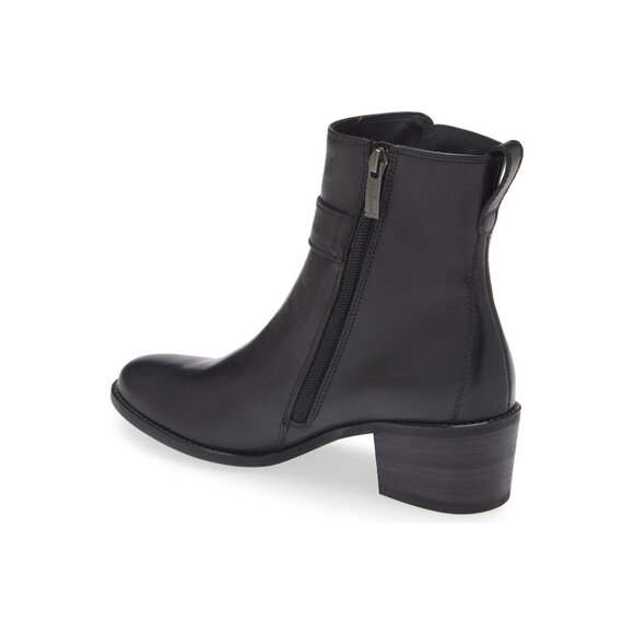🆕PAUL GREEN Vanessa Block Heel Ankle Bootie Boot 8 Black - Picture 2 of 16